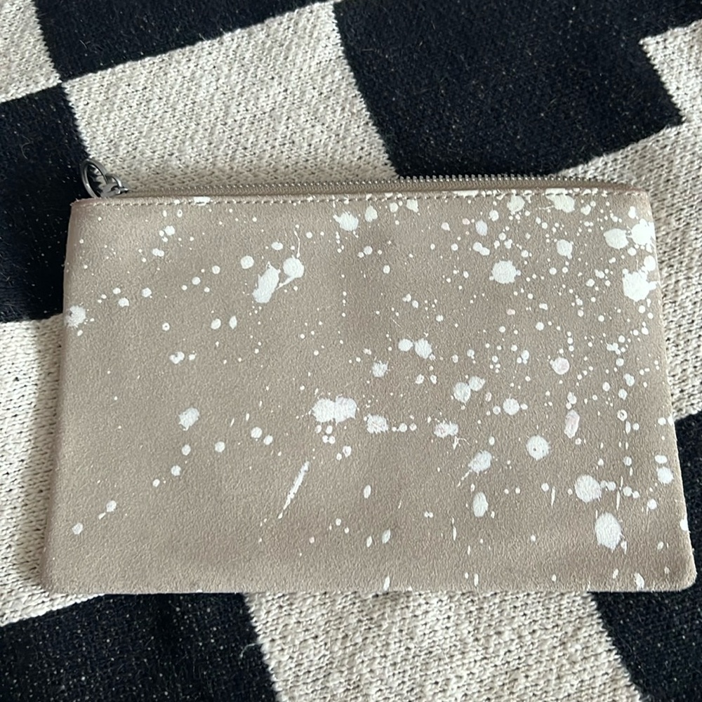 Madewell Paint Leather Pouch